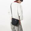 Nylon Drawstring Bucket Bag Large Capacity Canvas Shoulder Bag Sports Crossbody Bag  Unisex