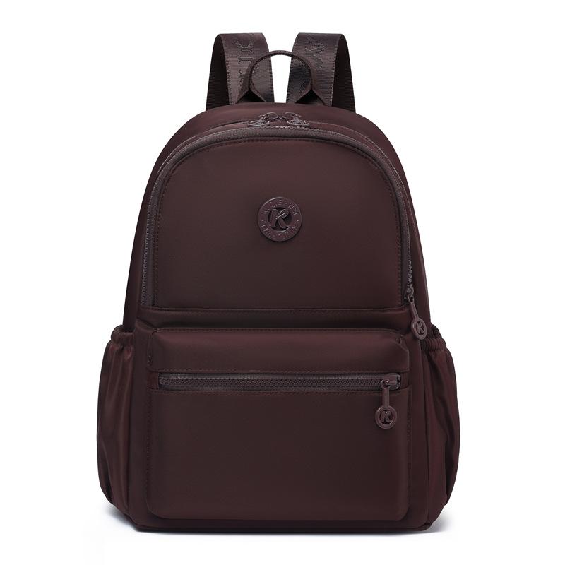 Schoolbag backpack women's leisure travel bag new simple and versatile lightweight nylon bag fashionable women's backpack tide