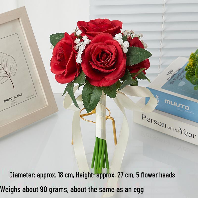 

Hand-Tied Bouquet for Bride s Chinese Wedding or Photography Gift