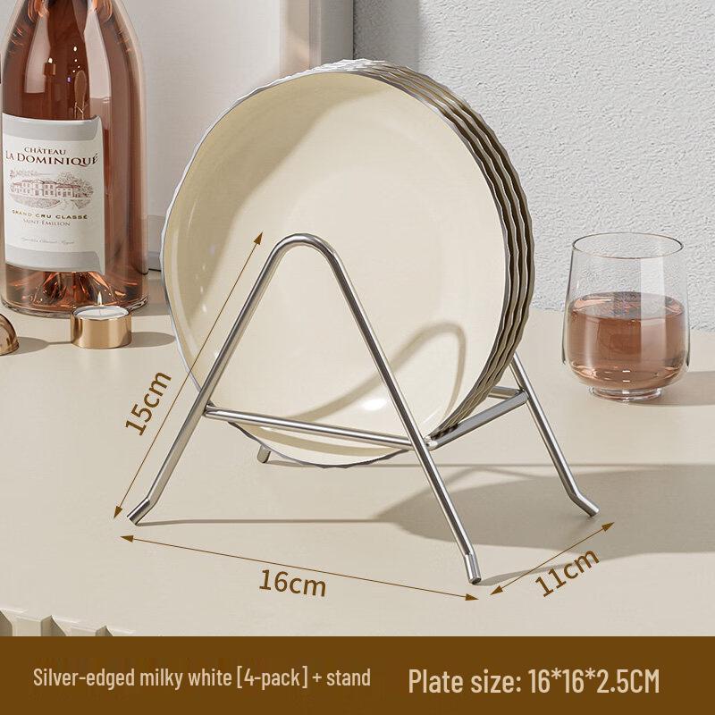 Nordic Style Plastic Bone Dishes & Snack Plates