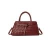 Borsa a Mano Intrecciata Retro - Robusta, Grande Capacità, Borsa da Pendolare con Stile Semplice