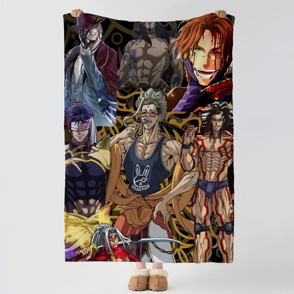 anime R-Record of Ragnarok-k Throw Thick Comfort Flannel Quilt, Multi-scene Use Indoor Outdoor Daily Nap