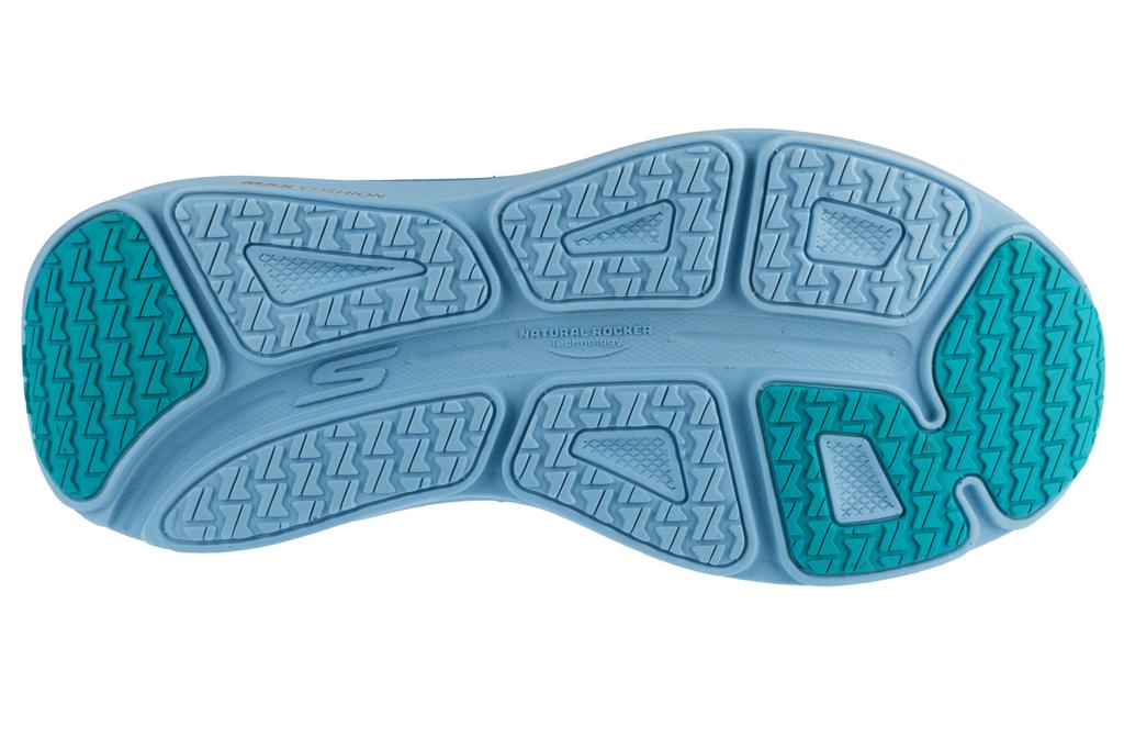 Skechers Maximal gedämpfte Laufschuhe für Herren, blau