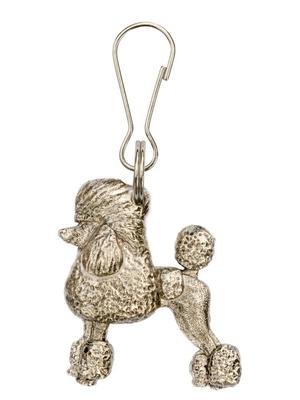 Poodle Made In England Art Dog Zip Pull Collection (Continental Cut)