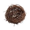 6Pcs Handwoven Bird Nests Artificial Natural Rattan Nests for Miniature Fairy Garden Decor XS 5x5x2cm   1.97x1.97x0.79in