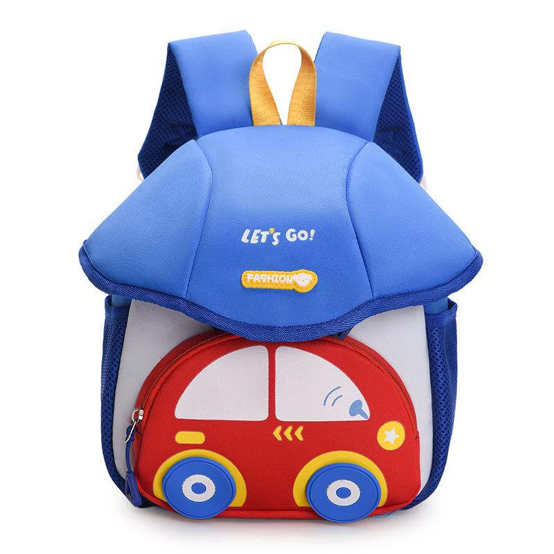 Schoolbag kindergarten school bag children cartoon cute mushroom backpack boys and girls go to school student backpack