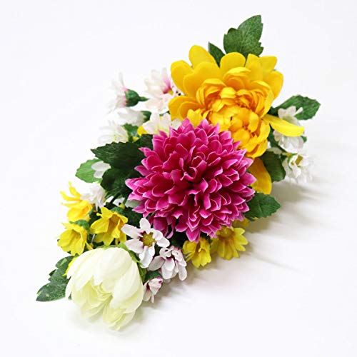 Namukuma-chan Workshop Buddhist Flower Arrangement (L) Artificial Flowers for Buddhist Altars (1 Bunch) L Size (Type A)
