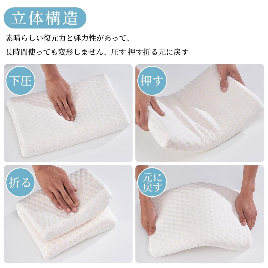 Memory Foam Pillow for Children, Gently Supports the Head and Cervical Spine, SGS Internationally Verified, Promotes Sound Sleep, Sweat Absorbing,