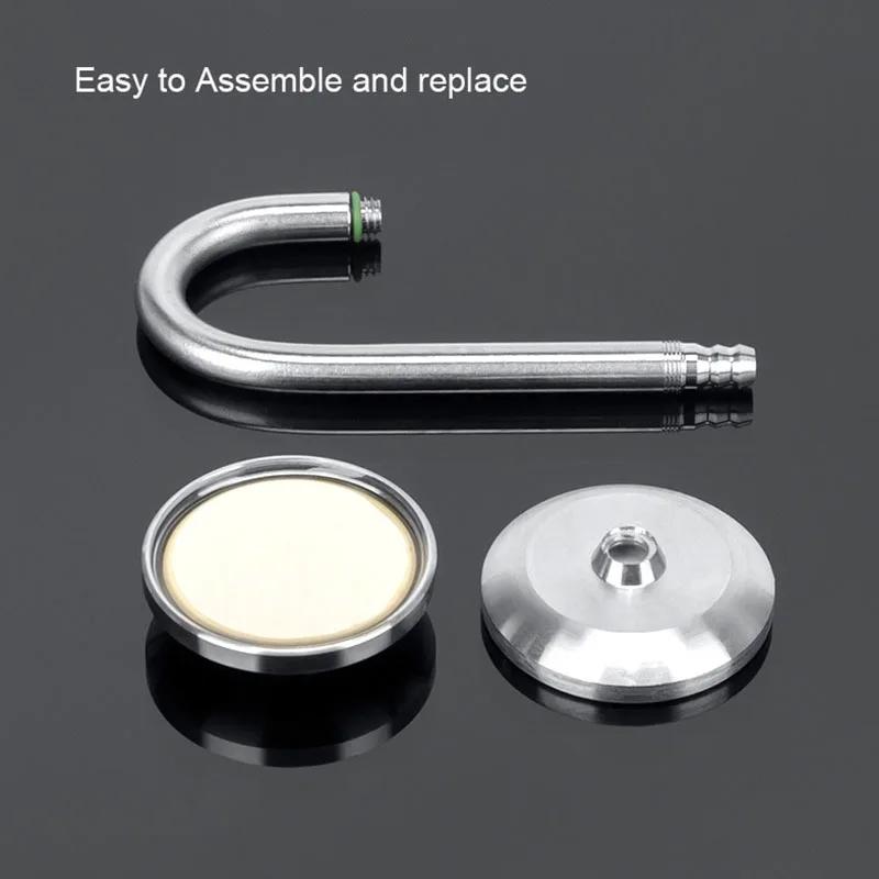 Stainless Steel Air Pump Sand Stone Aquarium Oxygen Pump Fresh Air Stone Nano Bubble Bar Aquarium Fish Tank Aerator Pump