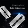 Universal Stainless Steel Double-Edged Manual Shaving Razor for Men - Economical Pack