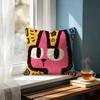 Cartoon MMulticolor Cat Cushion Cover Cushion Cover Set Pcs X X X Pillowcase Decorative Sofa Home Decor