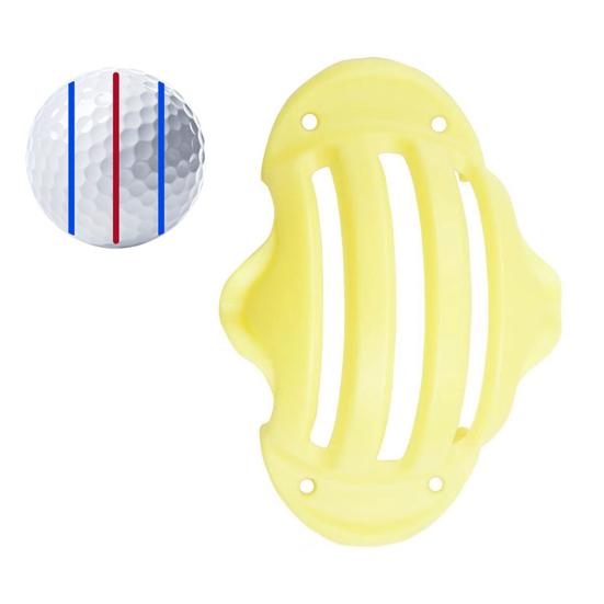 Golf Ball Line Marker Tool with 2 Pens, Golf Ball Line Drawing Marking Template, Golf Putting Alignment Accuracy Improvement Aid, Golf Accessories