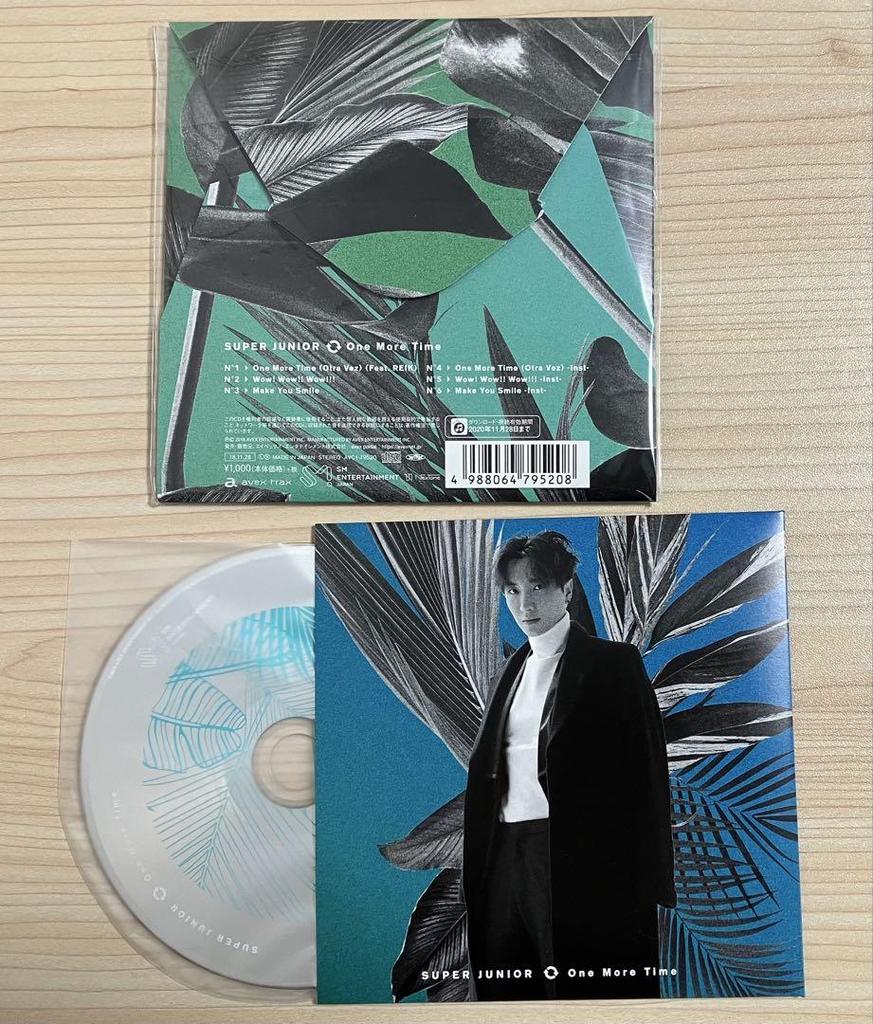 [USED] SUPER JUNIOR "One More Time" CD Leeteuk Venue Limited Item
