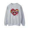 The Powerpuff Girls Womens/Ladies Holding Hands Heart Sweatshirt