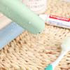 2PC Organizer Portable Toothbrush Protect Holder Travel Camping Toothbrush Storage Box Cover Organizer