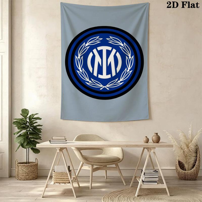 Inter Milan Abstract Artwork Threepiece Set 1 Duvet Cover 2 Pillowcase Without Core Christmas Birthday Gift Duvet Cover And Pillowcase