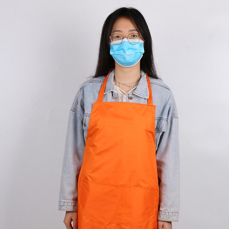 Custom Waterproof PVC Polyester Waist Apron with Logo Printing