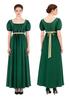 Bridgerton Regency Kleid: Hochtailliertes viktorianisches Kleid für Halloween & Teepartys