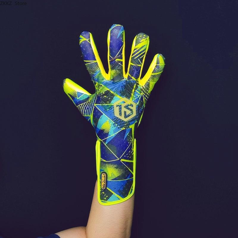 Profesyonel Futbol Kaleci Eldivenleri Çocuklar Yetişkinler Lateks Kalınlaşmış Koruma Çocuk Kaleci Genç Kaleci Futbol Eldivenleri