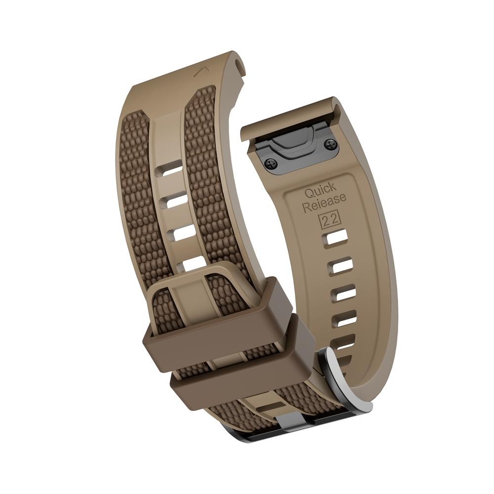 22/26mm Silicone Watch Strap For Garmin Fenix 8 Pro 8 E 7X 6 5X Plus 5/Instinct 2X/Forerunner 970 965 955/Tactix 8 7 Watch Bands