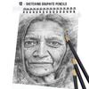 Set de Lápices de Dibujo - y Set de Lápices para Sombreado para Artistas, con Cuaderno de Bocetos A5, Kit de Dibujo Perfecto de Lápiz de Carbón (23 Piezas.)
