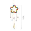Colorful Beads Crystal Light Collection Pendant Window Accessories Crystal Pendant Crystal Wind Chimes Outdoor Garden Decoration