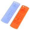 2pcs Silicone Remote Protective Cover Anti Slip Shockproof Remote Control Cover with Lanyard for Voice Remote 3rd Gen