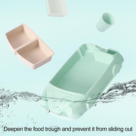 1 sada Jídelní talíř Kreslený design Přihrádka Stupeň kontaktu s jídlem Odnímatelná Zelenina Jídlo Ovocný Dezert Stolování