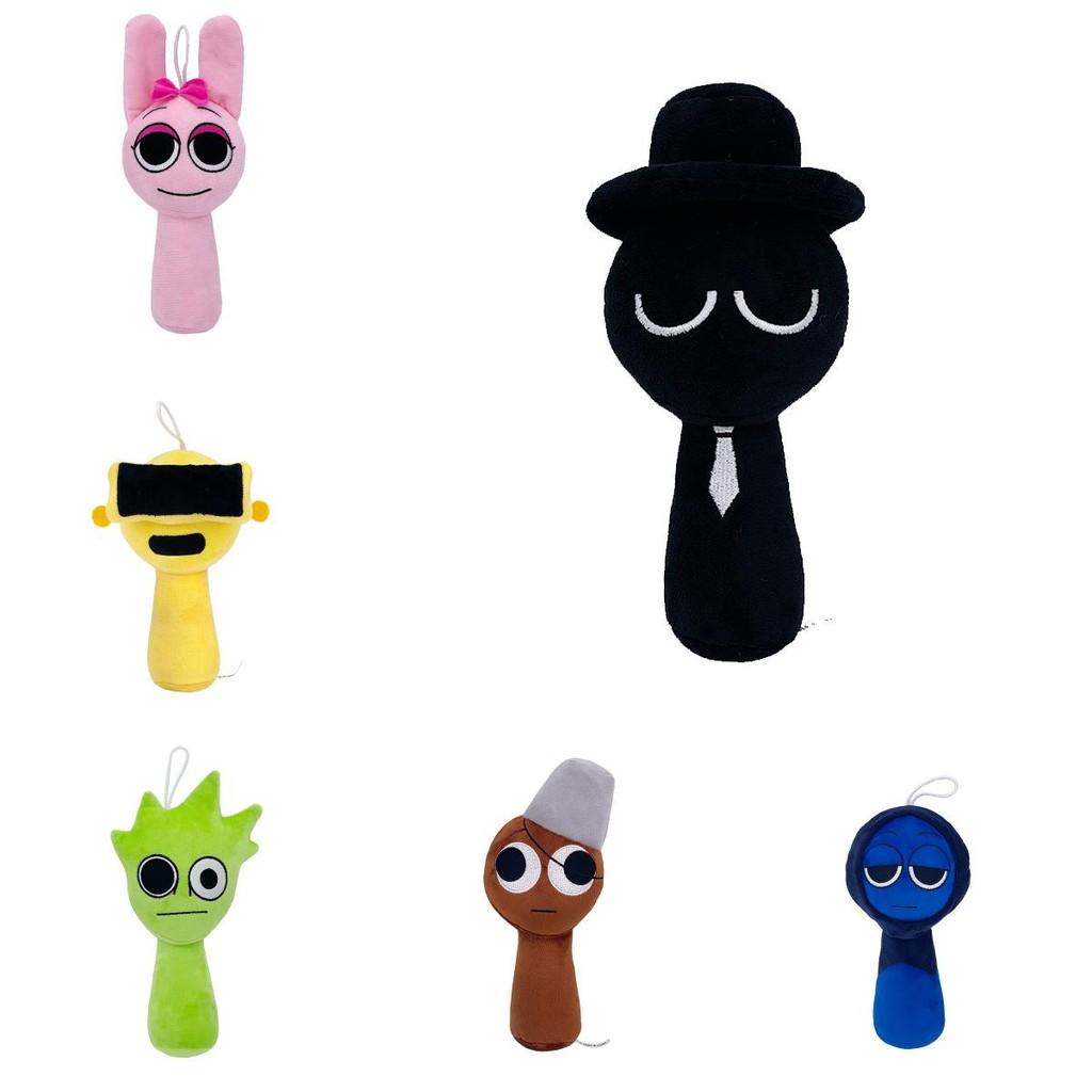 Game Sprunki Plush Toy Cartoon Stuffed Doll Pendant Decoration Gift Children