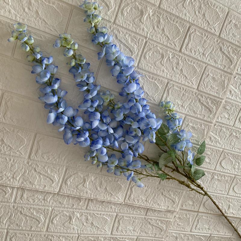 Artificial Silk Wisteria Flowers For Wedding Venue Wall And Ceiling Design Gift