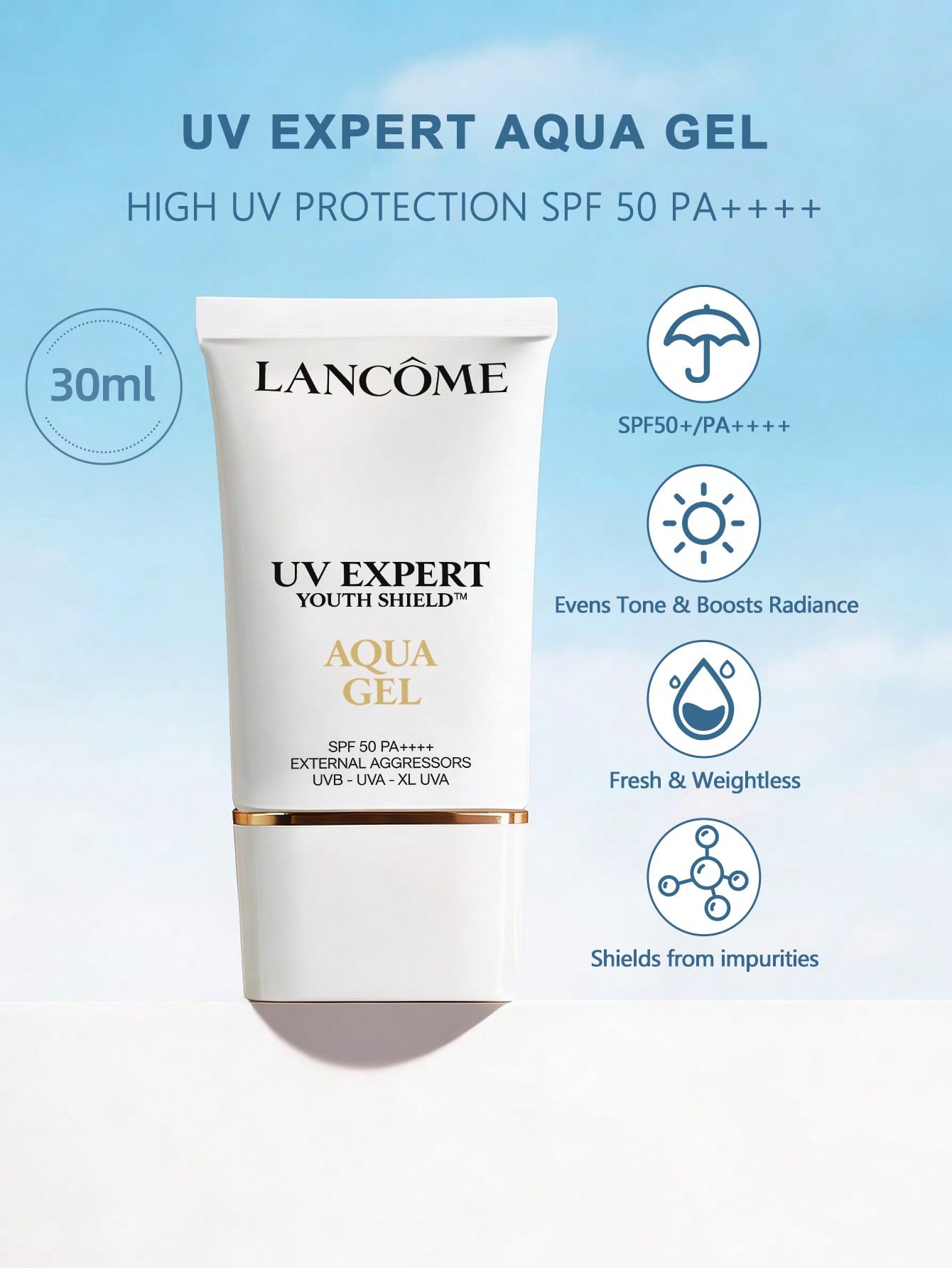 Lancôme UV Expert Aqua Gela Saules