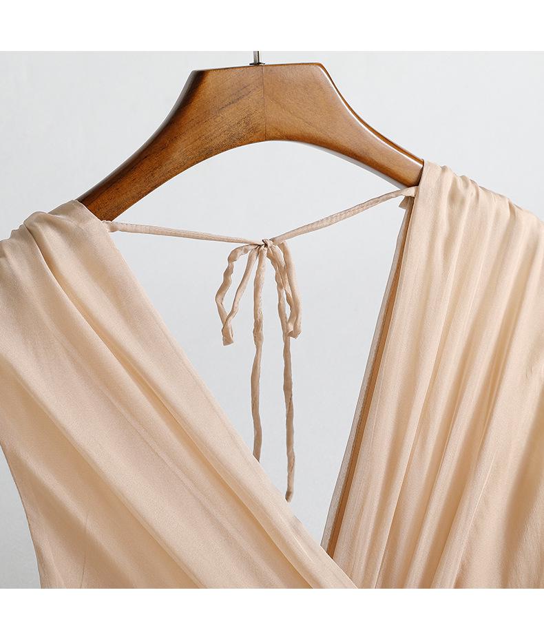 Women's Heavyweight Mulberry Silk Slip Dress - 2025 Summer High-End Beachwear