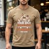 Vintage Gym Motivation Print Tshirt Premium Soft Cotton Casual Unisex Short Sleeve Tee