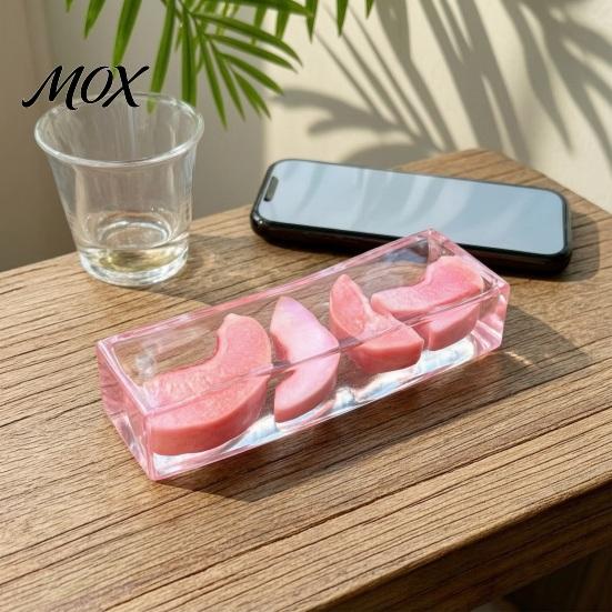 Stress Relief Clear Stick Toy Shapeable Fruit Bar Squeeze Toy, No Rebound Soft Stretchy Fidget Strip for Relaxation
