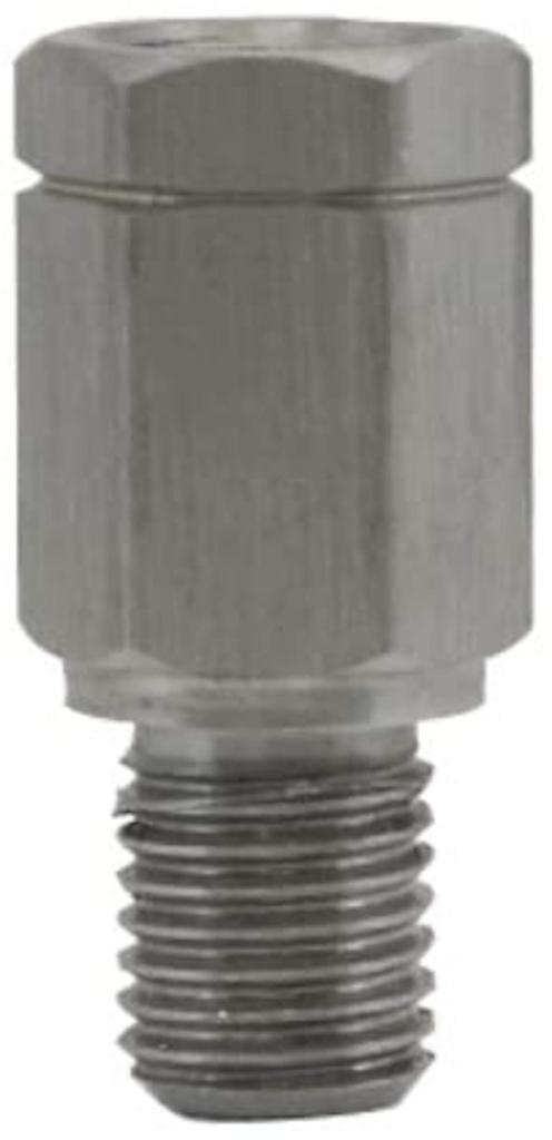 Tanax SS-9 Motorcycle Mirror, Napoleon Slim Stainless Steel Adapter (1 Piece), Reverse 0.3 inch