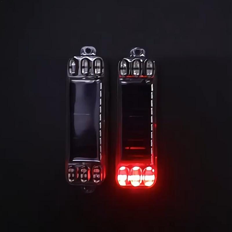 Warning Lights For Vehicles Super Bright Rear Light Warning Lights Solar Powered Tail Lights Safety Lights Caution Lights