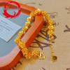 Gold-Plated Women's Plum Blossom Bracelet - Fashion Jewelry 