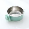 3 Colors Pet Cage Bowl 2-in-1 Pet Feeding Tool Portable Cat Dog Food Dispenser  Rabbit