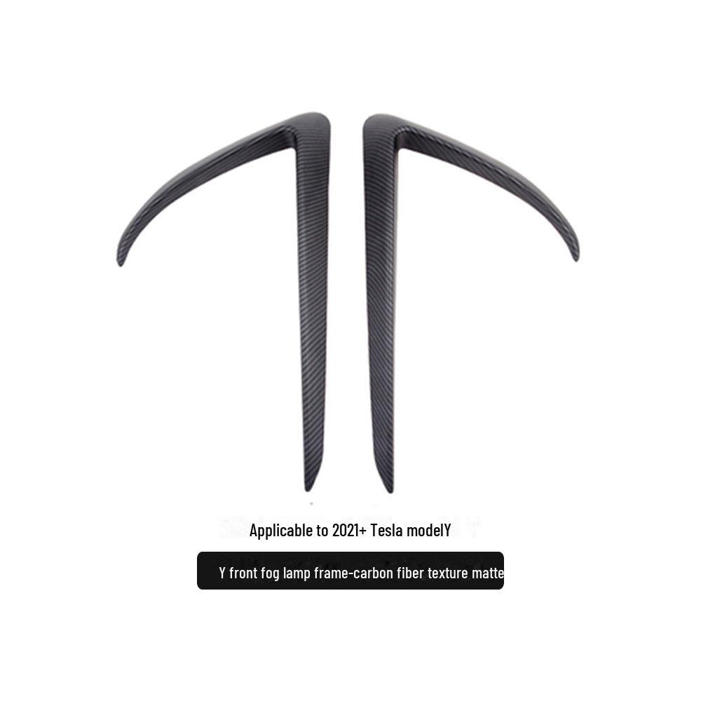 

Tesla Model Y Матовый карбоновый спойлер и декоративная рамка передних противотуманных фар No specifications
