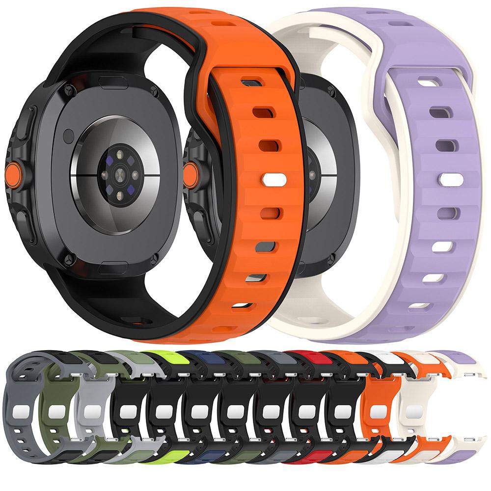 Strap for Samsung Galaxy Watch 8 40mm 44mm/Watch 8 Classic Smartwatch Men Women Silicone Band for Galaxy Watch8 40 44mm Correa