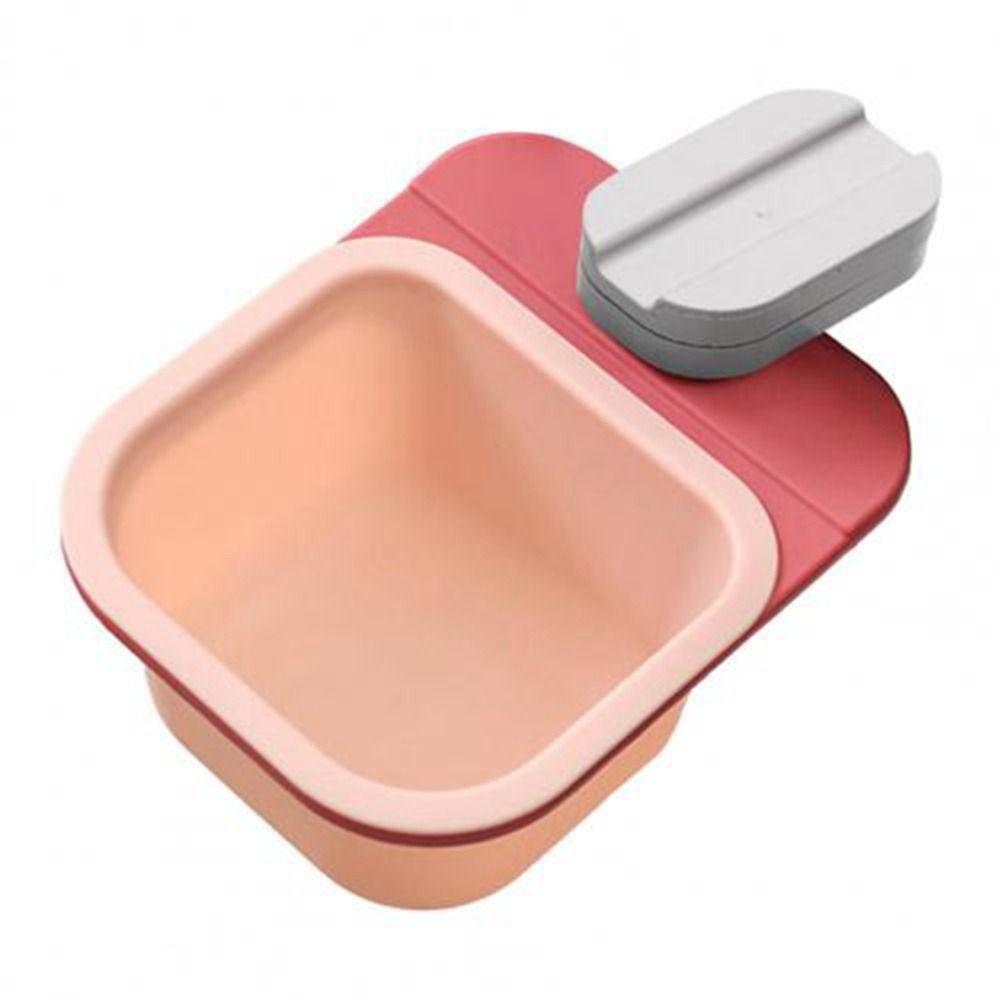 Useful Under Table Hidden Storage Bucket Multifunctional Trash Tray Waste Bin Dustbin Trash Can