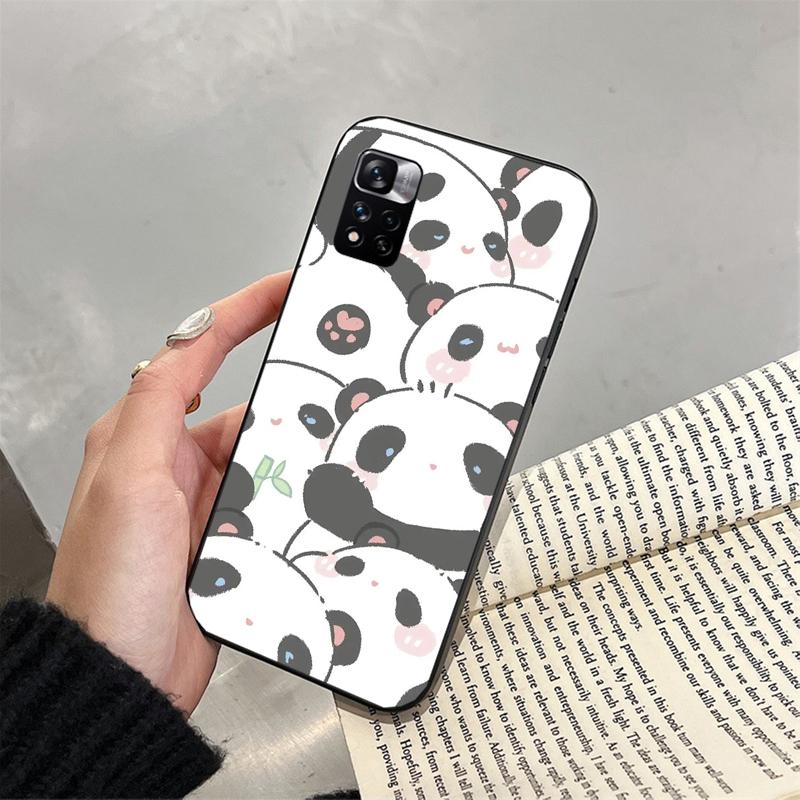 

Чехол для телефона с изображением милого мультяшного детеныша животного собаки панды для Xiaomi Redmi note 13 12 Pro 11S 11 10 Pro 10S 12S Redmi 10 9C 13C Redmi Note 11 11S 4G