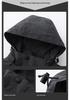 Men's Trendy Versatile Hooded Windbreaker for Outdoor Work and Sports