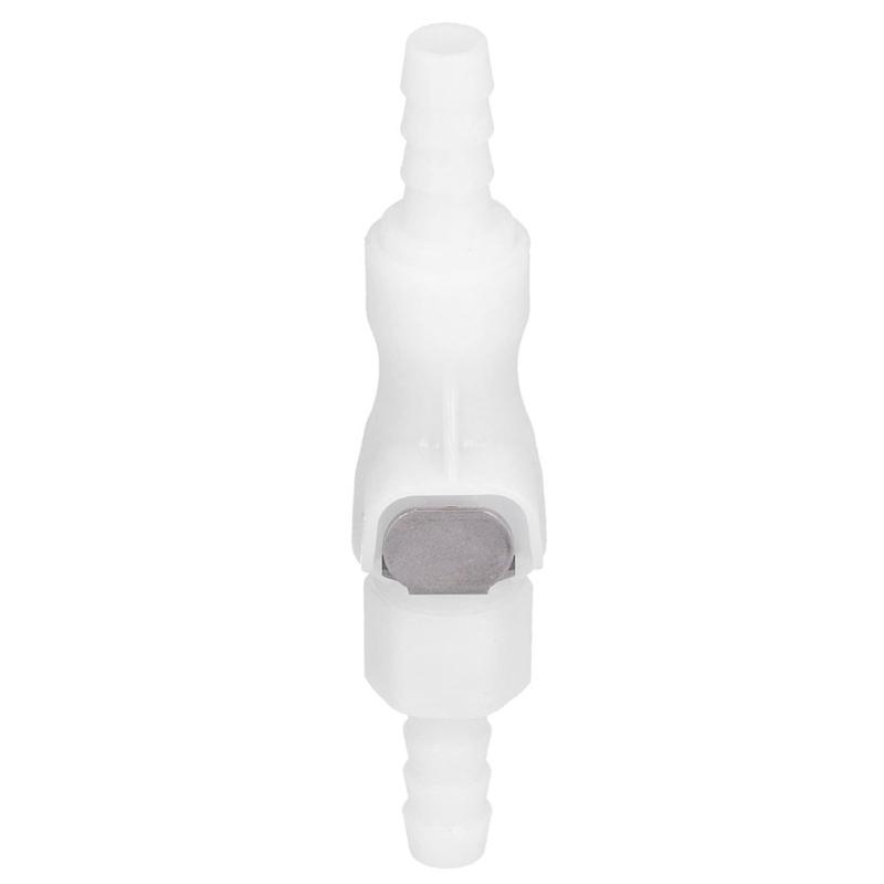 Draft Beverage Line Quick Disconnect Fitting Set, Two-Piece Hose Barb Form with Locking Body, Seal Rings and Metal Lock Pieces for Beer Line Use