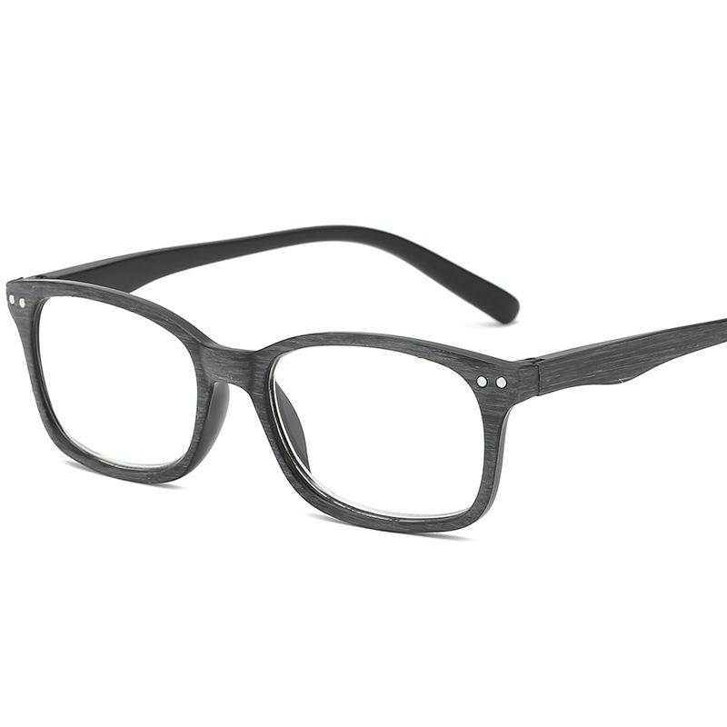 Classic Square Full Frame Presbyopia Glasses with Comfortable Design Ultra Light and Sturdy Anti Blue Light Reading Glasses