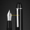 W89C Fountain Pen X159 Series Pen 0.5mm Fine Steel Nib Silver Clip Rotary Suction for Students Office Gift
