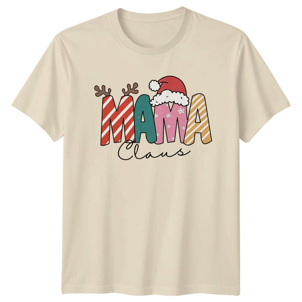 Mama Claus Christmas Holidays Unisexs Tee Unisexs TShirt Graphic Unisex Top