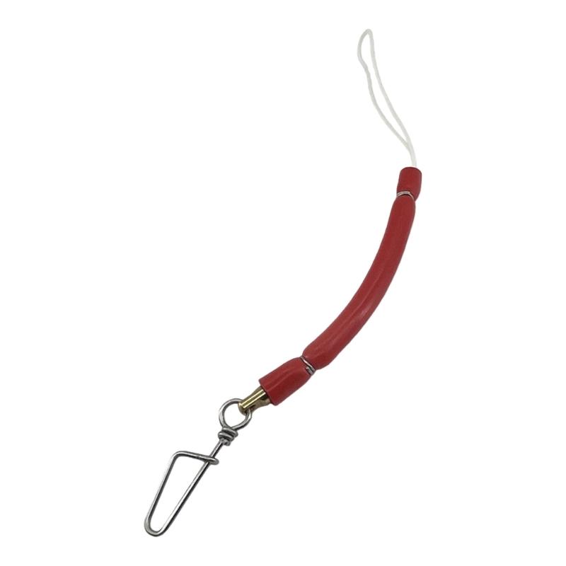 Rust Resistant Fishing Shock Cord With Rotating Clip and Rubber Tube Spearfishing Stainless Steel Shock Absorbers Cord