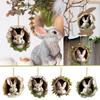 Schattige Paasboom Gat Acryl Hanger Speelse Decoratie Om Paasfeest te Vieren Slingerafdekking Kralen Kerstversieringen