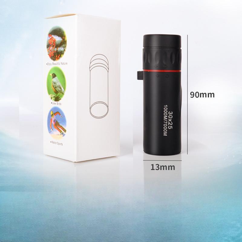 Mini Binoculars 30X25 Portable HD High Magnification Professional Outdoor Travel Mobile Phone Photo Glasses.